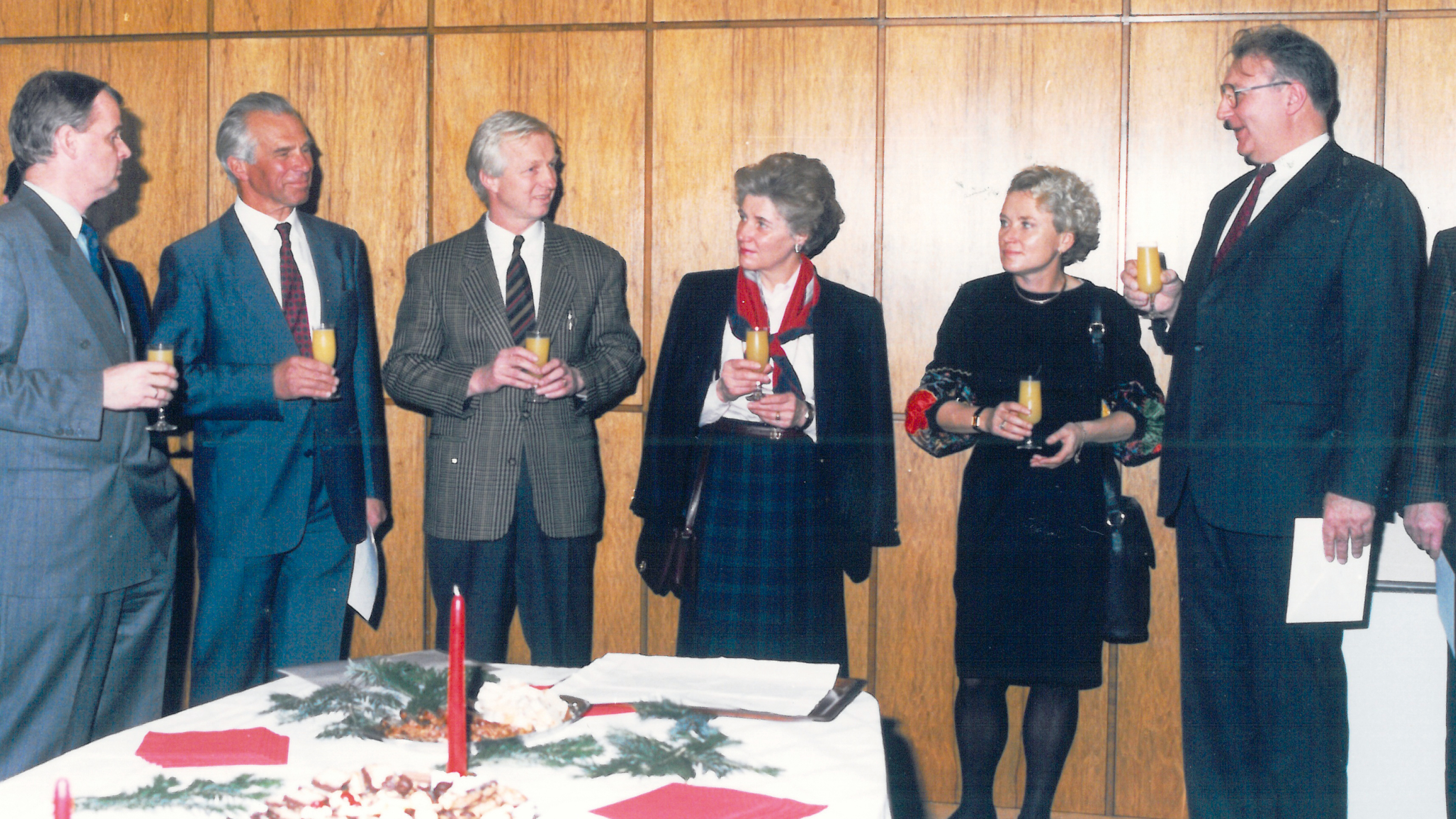 Weihnachtsapéro Wien 1989