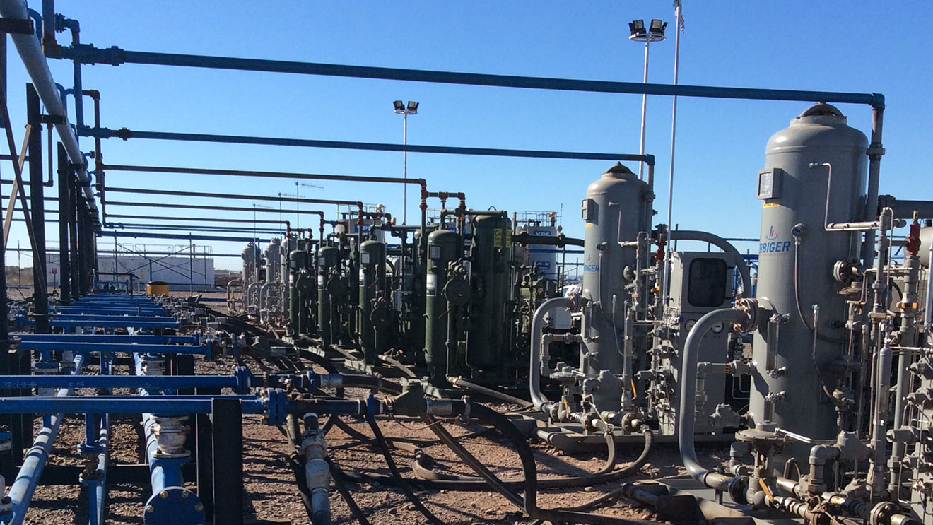 Vent gas management Vent gas management