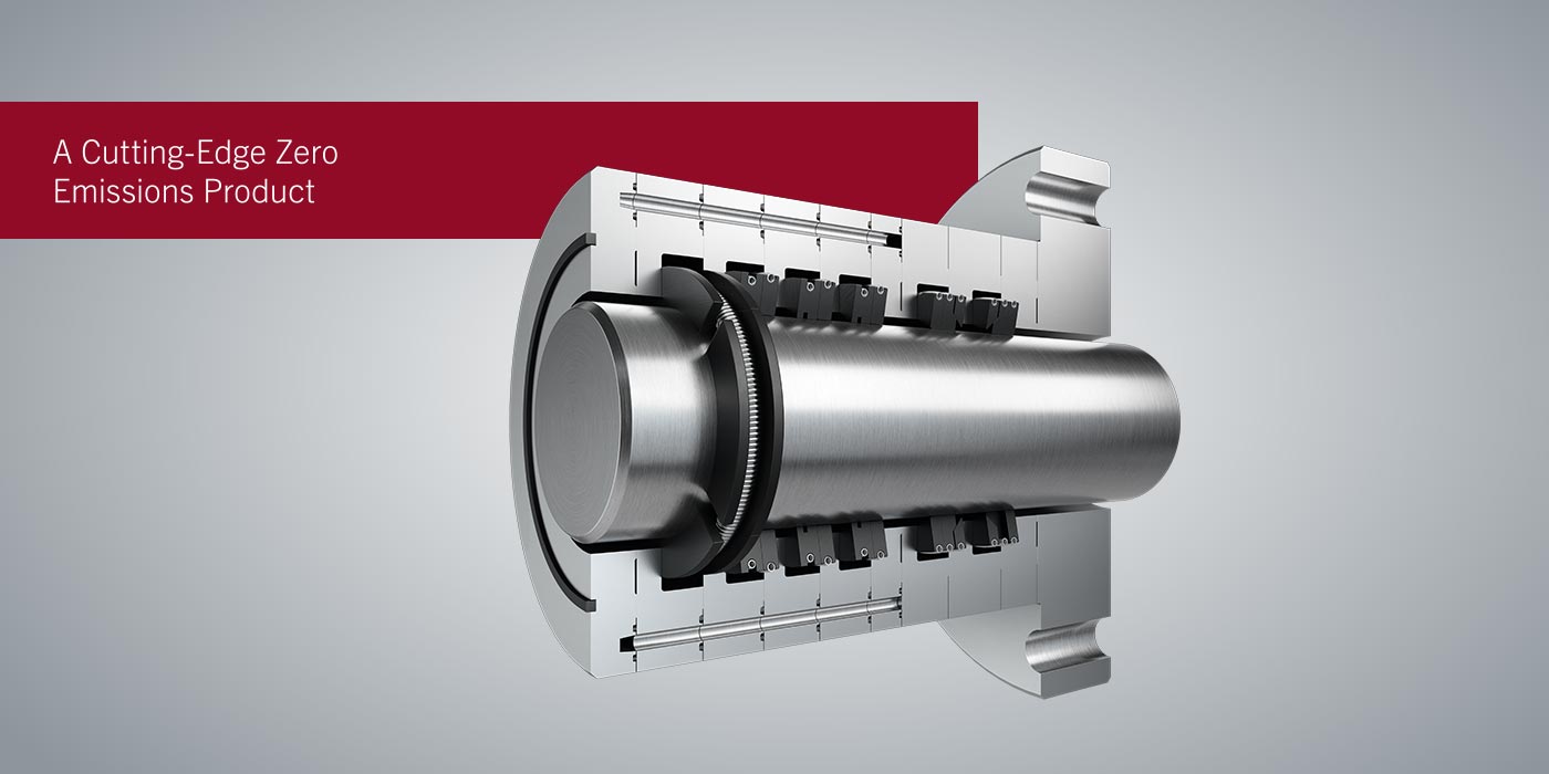 BCD – Emissions Elimination Rod Rings BCD Ring figure with compressor and field mechanicsin the background