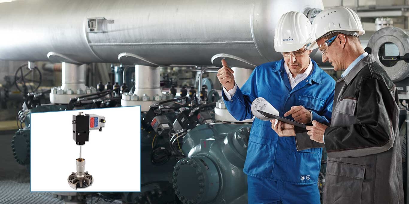 HydroCOM - Stepless Capacity Control HydroCOM mit Ventil und Kompressor im Hintergrund